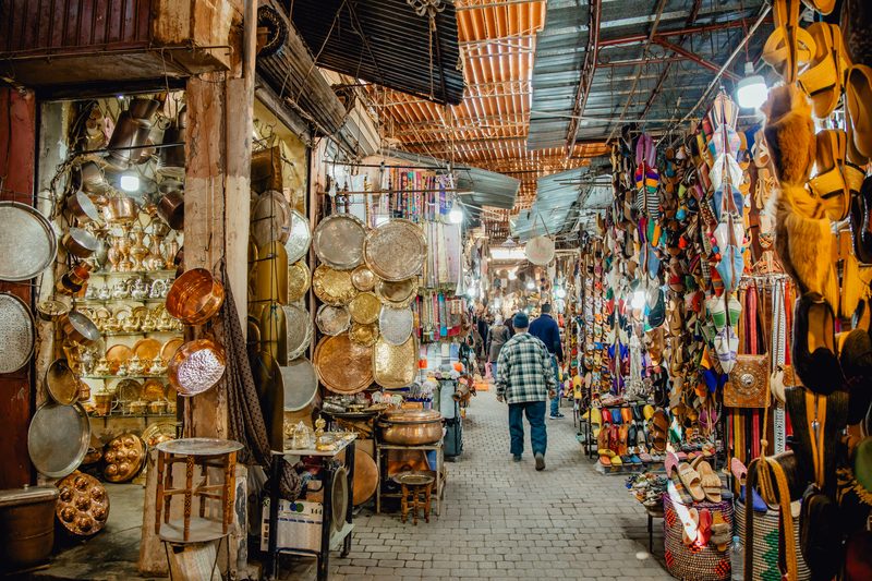 Marrakech souk