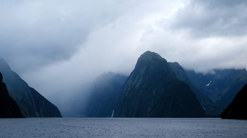 Milford Sound fjord, New Zealand