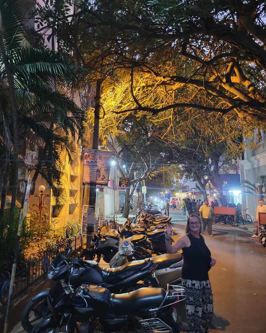 Pondicherry beach town